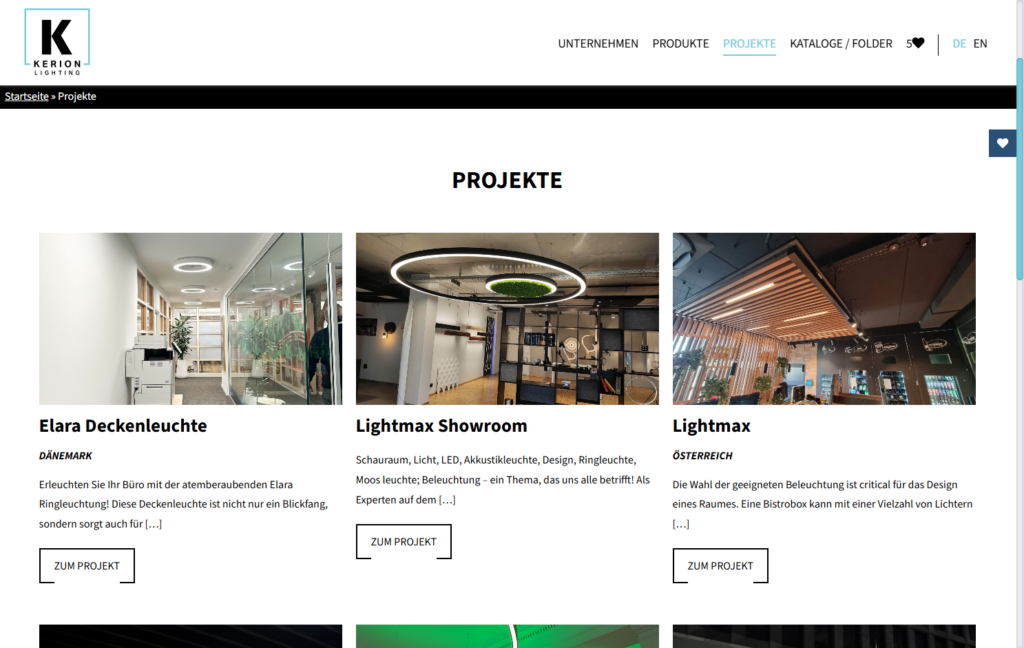 Neue Seite Kerion Lighting